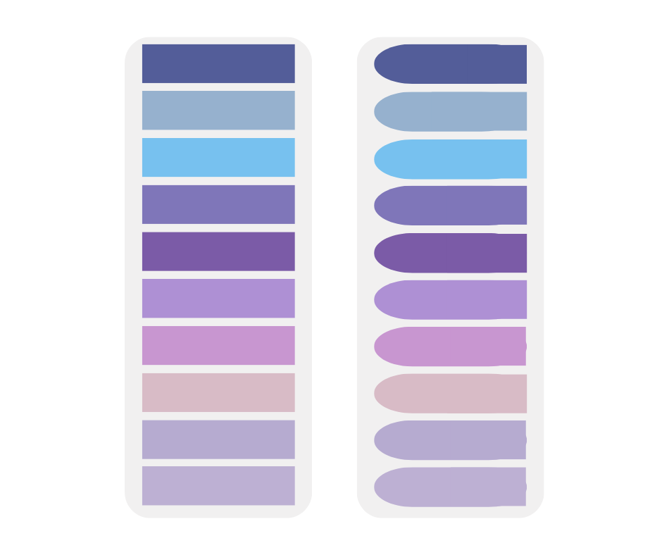 Transparent Pagemarker - large Set