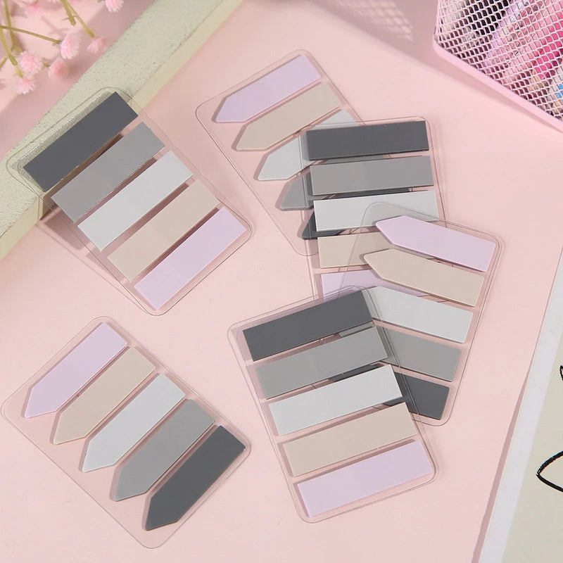 Transparent Pagemarker strips and arrows set