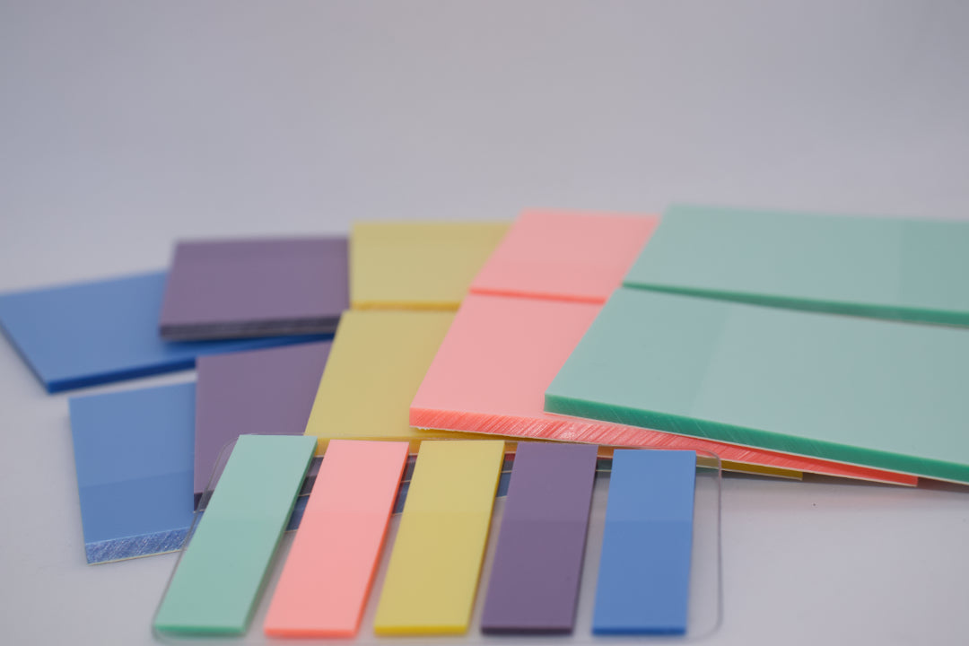 Transparent stickynotes - MARSHMALLOW 10-pack (incl. 1x page marker set)